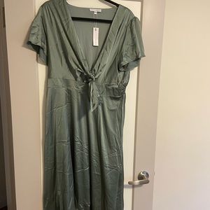 Beautiful Baltic Born midi satin Dress for Sale. Never worn